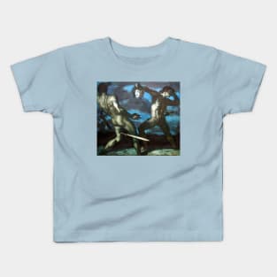 Perseus - Franz Von Stuck Kids T-Shirt